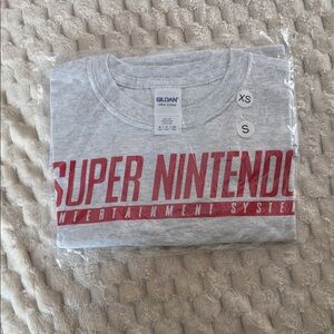 Gildan Gray Super Nintendo Tee